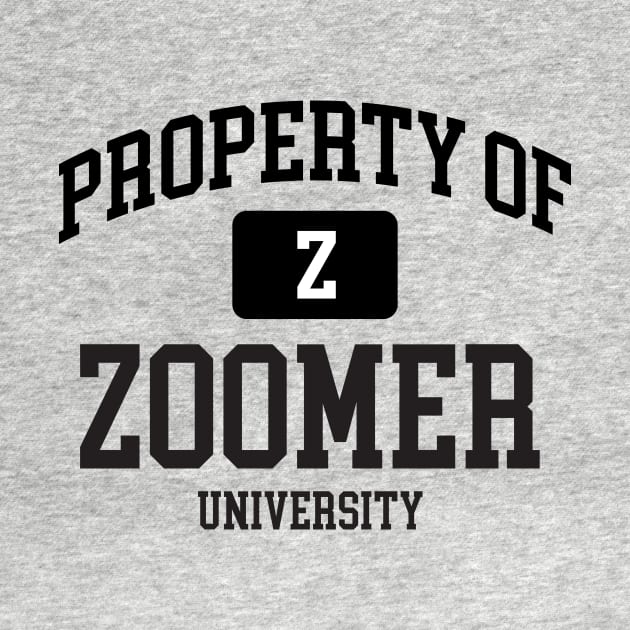 Property of Zoomer U. by WMKDesign